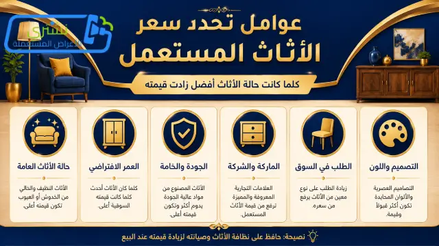 بيع اثاث مستعمل الكويت